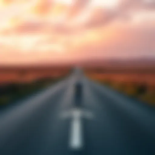 A person standing at a fork in the road, contemplating whether to go left or right, representing the choice between one or two options.