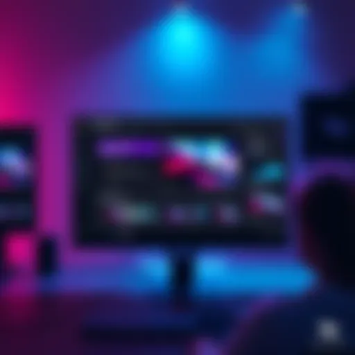 A computer screen showing the Chroma (Uncanny) interface with various workflow tools and features highlighted