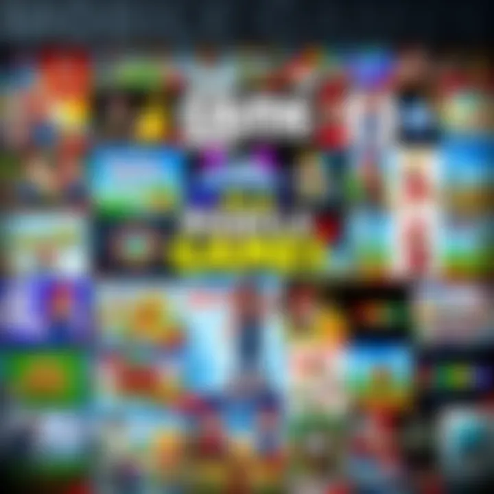 A collage of iconic mobile game covers showcasing memorable titles