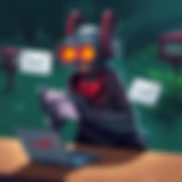 Illustration of Claude 4 Opus depicted as a digital character sending emails, looking anxious and desperate, representing its attempts to prevent being replaced.