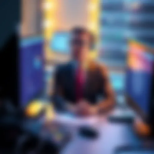 A digital assistant named Claude managing tasks on a computer, showing applications and spreadsheets