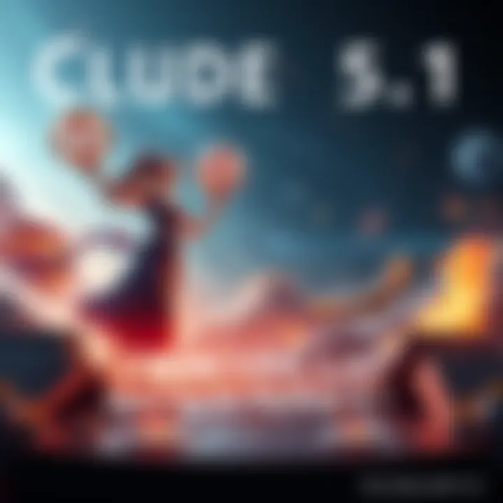 New features of Claude Fable 5.1 and Claude Mythos 5.1 showcased with graphics representing performance and user experience improvements