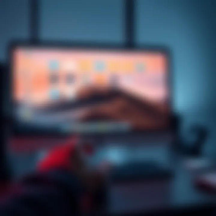 Claude software interface managing files on a Mac desktop