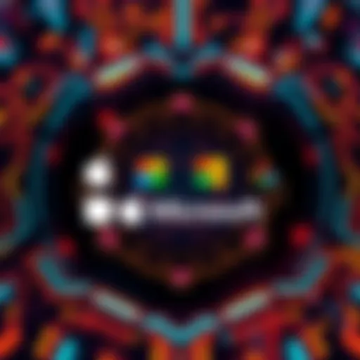 A graphic featuring the logos of Anthropic, Apple, Microsoft, and Google with a digital security theme, symbolizing their collaboration on cybersecurity projects.