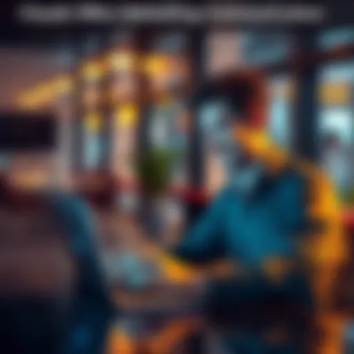 A person happily engaging in a conversation with Claude on a laptop, showing satisfaction with the tone and professionalism compared to ChatGPT