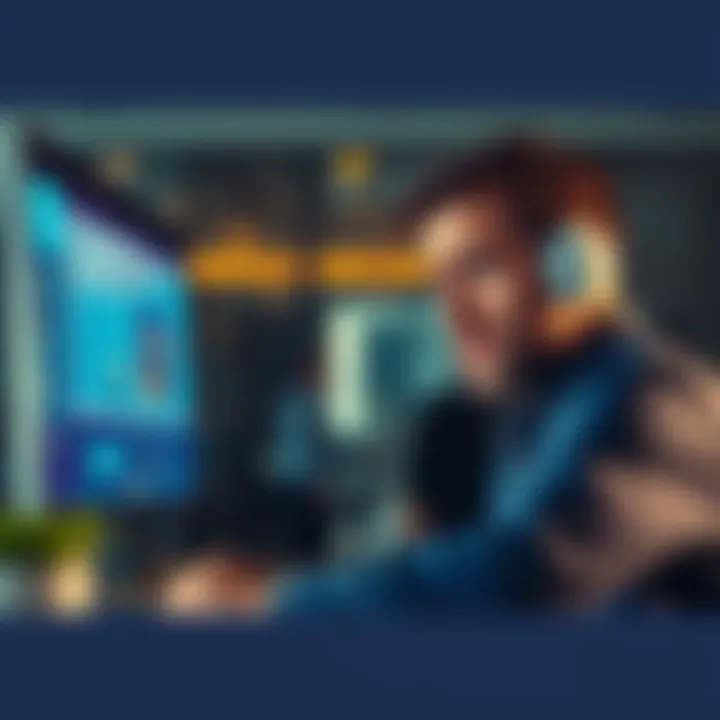 A person looking frustrated while interacting with a digital assistant on a screen, representing a change from support to management.