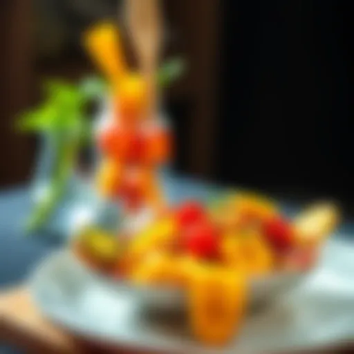 A vibrant dish displayed with crystal-clear recipe details and appealing food visuals created using Nano Banana Pro on Higgsfield