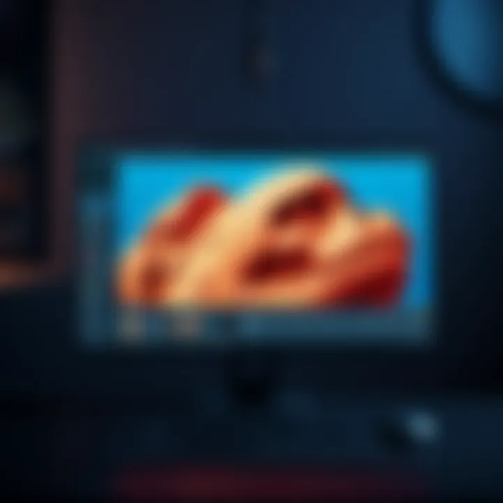 A computer screen displaying textured models in Unreal Engine with clear visual quality settings.