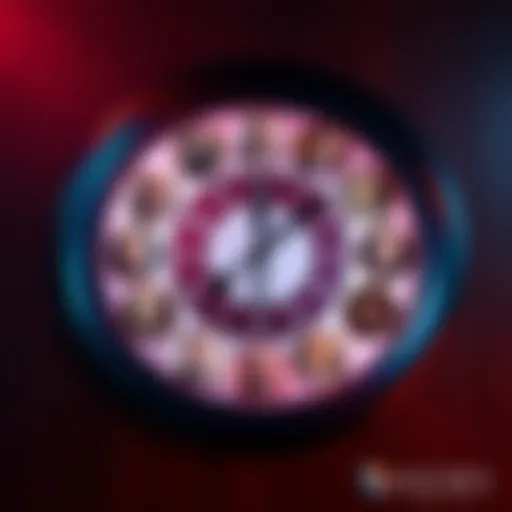 A creative clock showing portraits of the first 12 U.S. Presidents on one side and the last 12 on the other, highlighting presidential history through clock design.