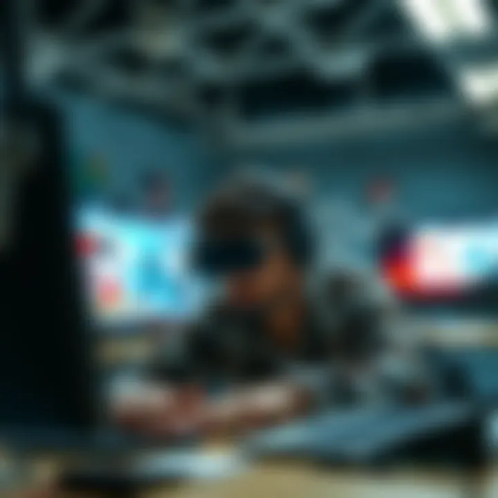 A low-skill coder using advanced technology to improve coding skills in a classroom setting