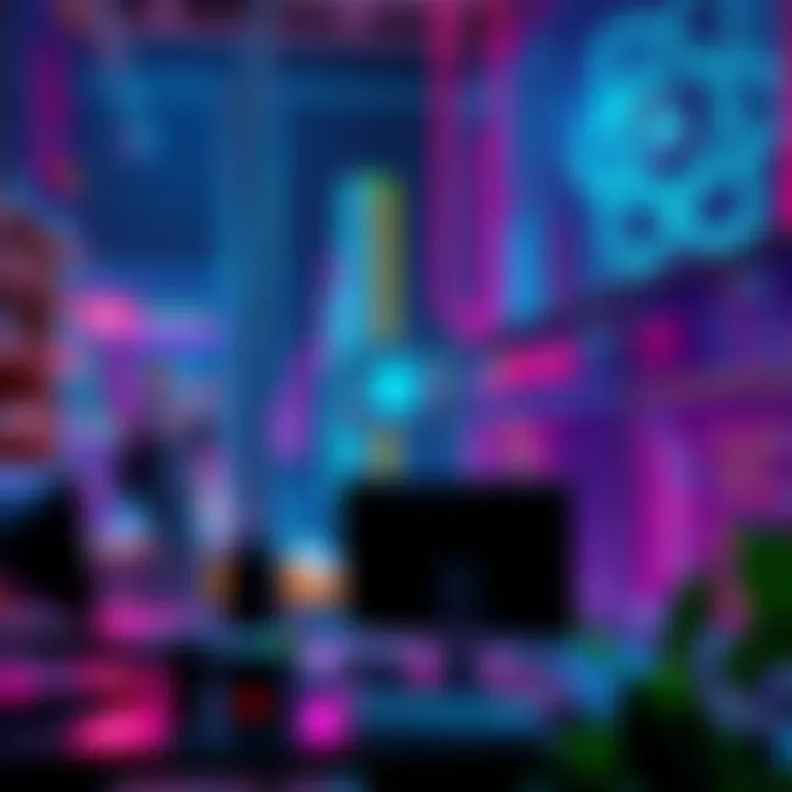 Developers working with React library on coding projects