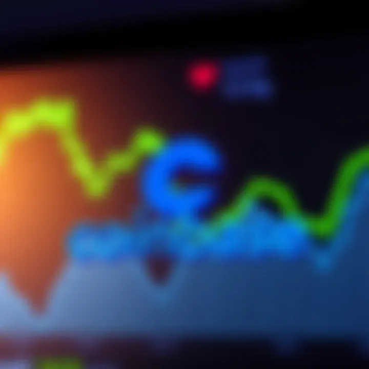 A news graphic showing Coinbase logo with a background indicating layoffs, featuring a downward trend in cryptocurrency values.