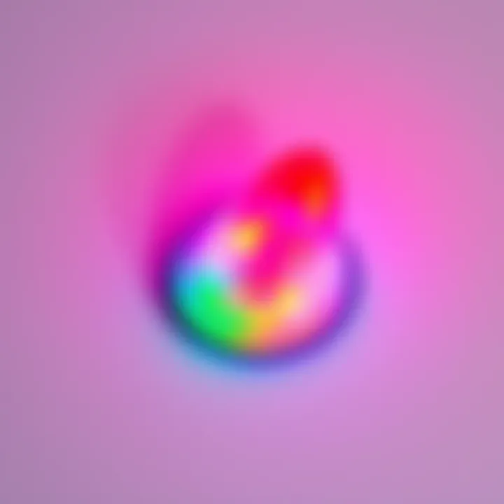 A color-changing condom displaying different colors to indicate the presence of STIs, showcasing its innovative design, placed on a neutral background.