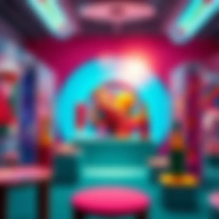 Colorful Capsule Art Showcase A display of vibrant capsule art pieces showcasing bold styles and innovative techniques from 2026.