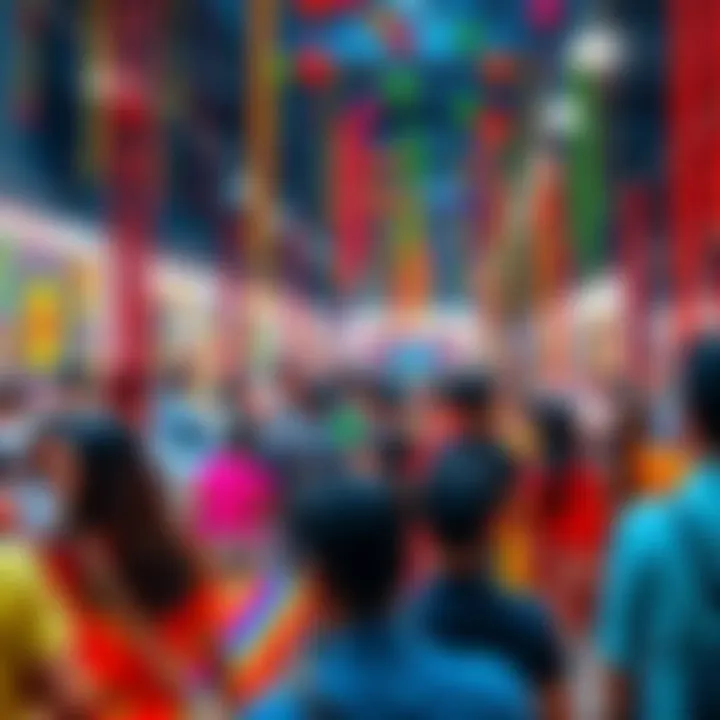 Colorful Artcells Creations A vibrant display of Artcells showcasing creative artworks and community involvement, featuring colorful designs and artistic expressions.