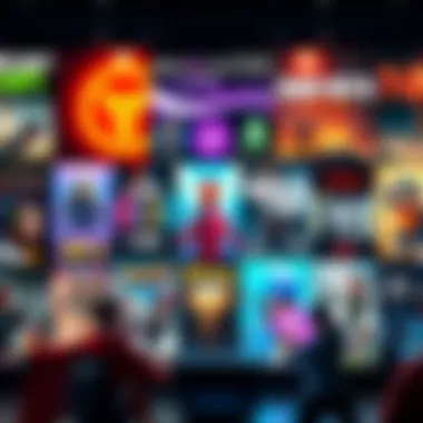A vibrant collection of various game covers showcasing popular replayable titles, highlighting fun and engaging gameplay without FPS or GACHA themes.