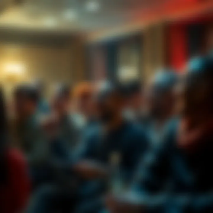 A lively discussion among people reacting to Kael's alleged treachery with laughter and excitement.