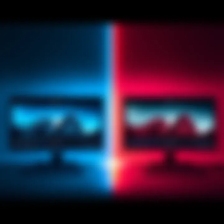 Side-by-side view of ComfyUI and Topaz Starlight video upscaling interfaces with a focus on video quality