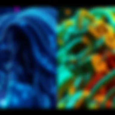 Two images generated from the same prompt, one with a bypass filter showing enhanced details and colors, while the other appears flat and less vibrant without the filter.