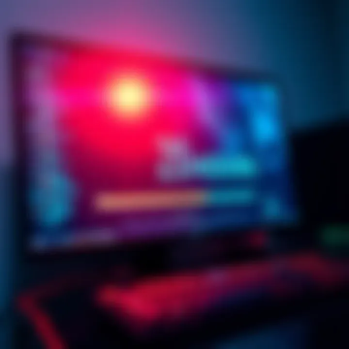 A computer screen shows a progress bar indicating a lengthy compilation for a large project