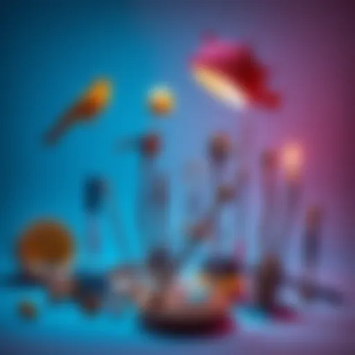 A thought-provoking artwork featuring unusual objects arranged in a striking way, evoking strong emotions without political or religious themes.