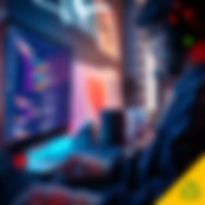 Creating Config File in Game Development A game developer looking at code on a computer screen while working on a config file for a deckbuilding game in Godot.