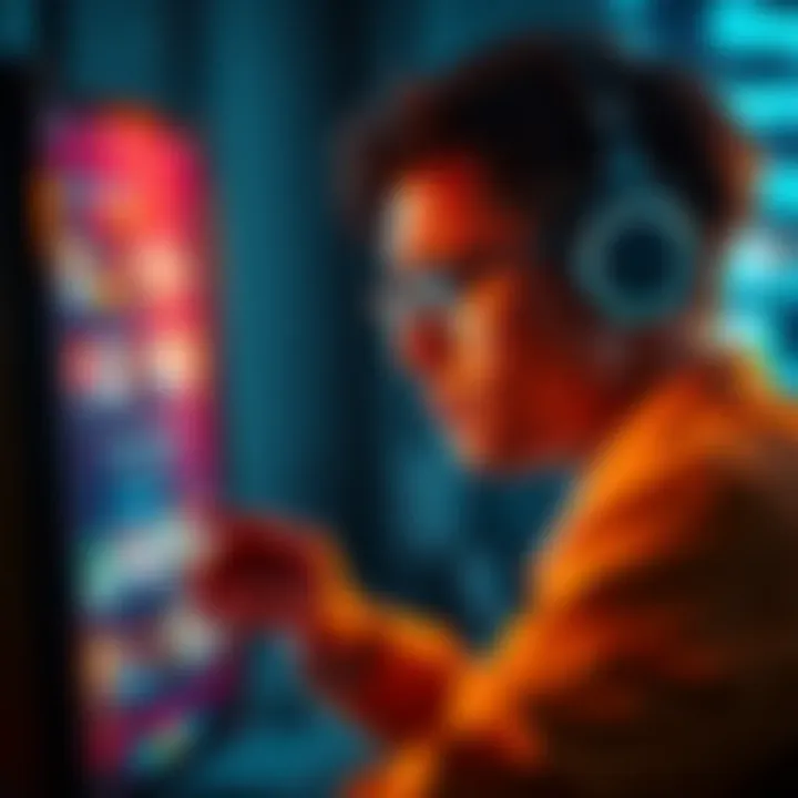 A person appears frustrated while staring at a chatbot on a screen, showing the lack of understanding in digital communication.