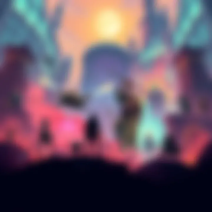 A vibrant art piece showcasing characters and scenes from modern point-and-click adventure games, highlighting their artistic design and immersive atmosphere.