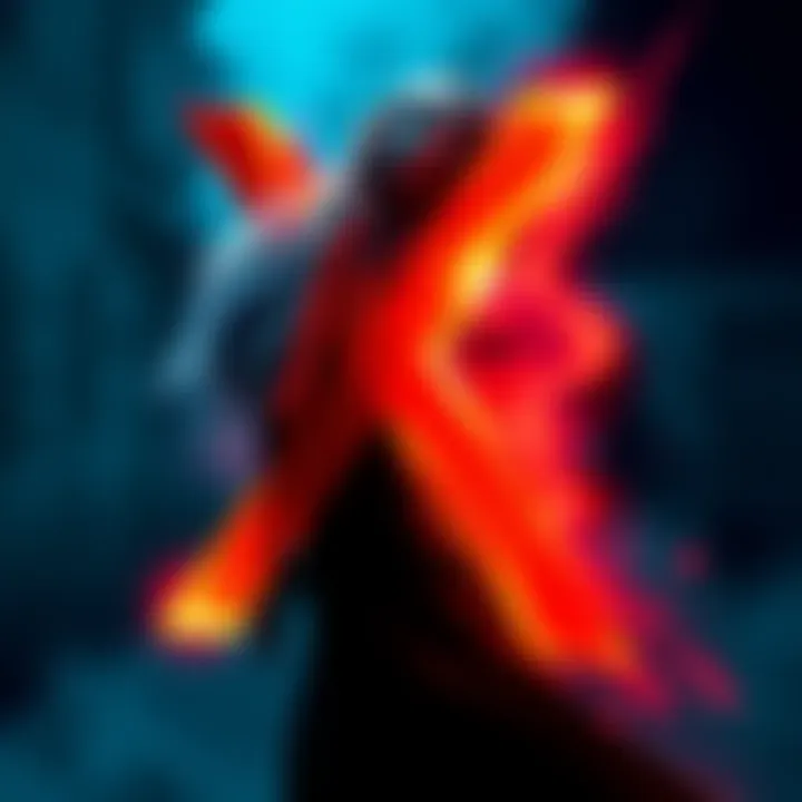 A depiction of a shocking scene from the banned 1997 episode of 'X', illustrating the moment that led to its ban for minors.
