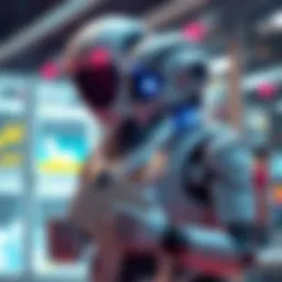 A futuristic robot helping a person with daily tasks, showcasing the impact of automation in 2025.