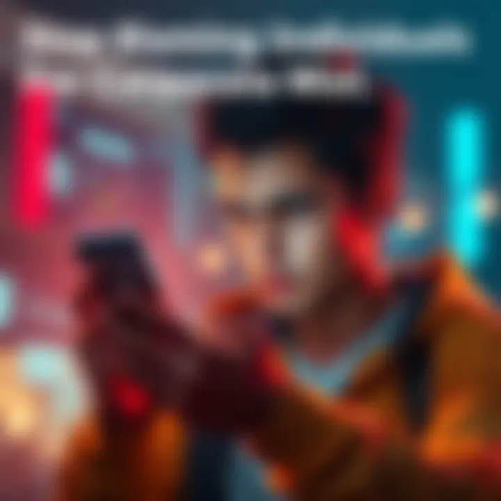 A person looking frustrated while holding a smartphone, symbolizing the tension between individual actions and corporate decisions regarding AI usage.