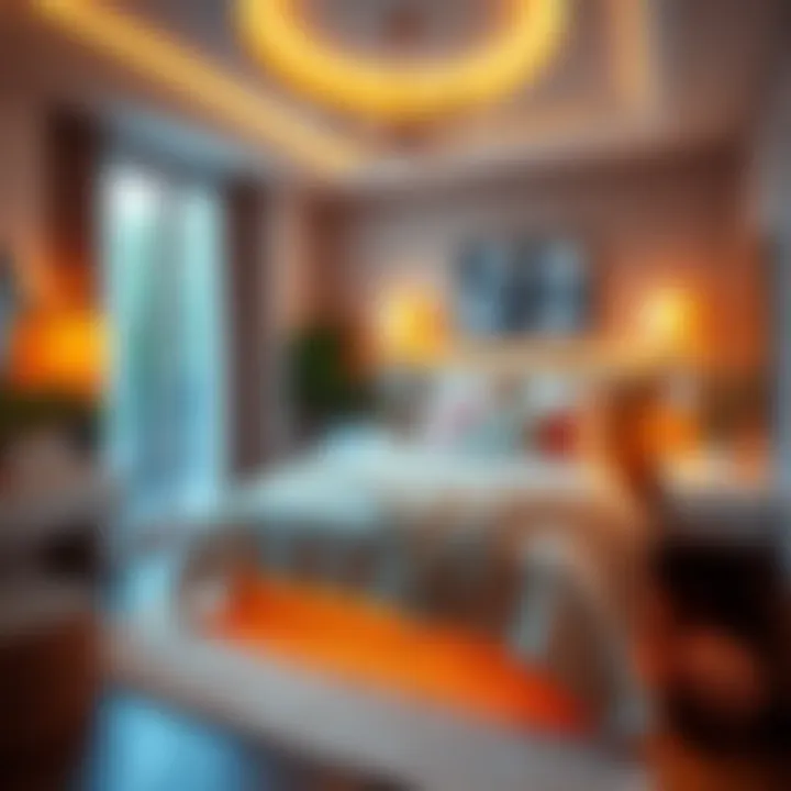 Cozy and Chic Bedroom Styles A collection of different bedroom styles showcasing cozy and chic designs with warm lighting and stylish decor.
