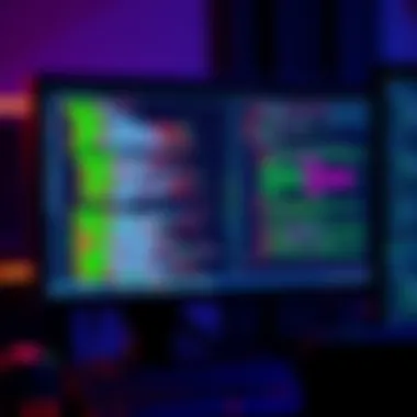 A computer screen displaying code in C++ and C# showcasing game programming techniques.