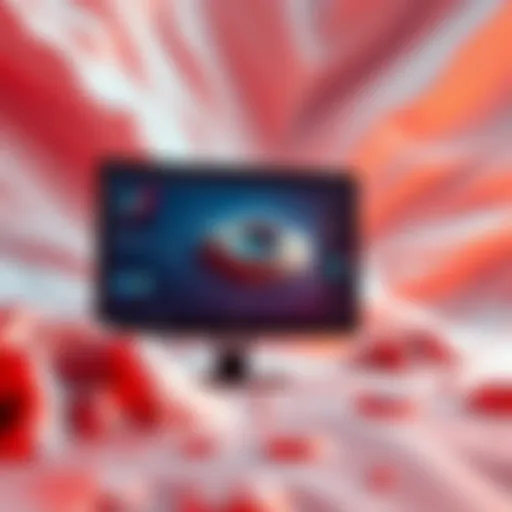 A computer screen showing the interface of a crater model generator with 3D designs and simulations displayed.