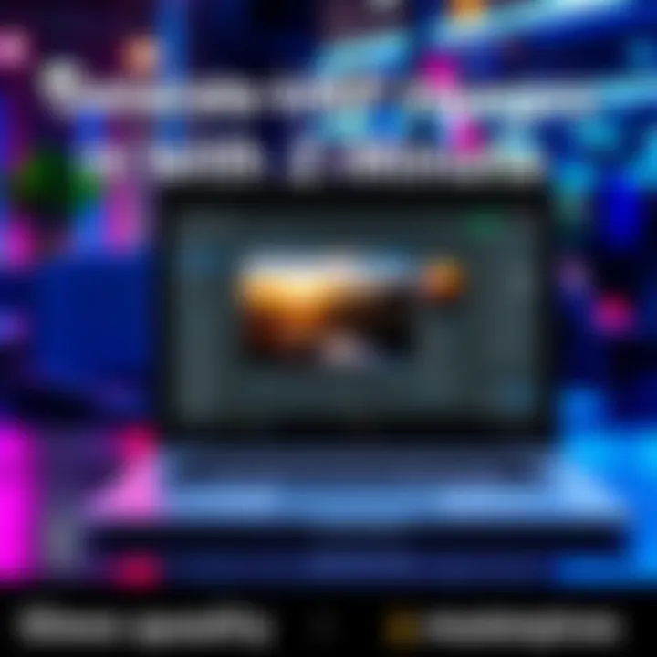 A laptop screen displaying the Z-Image software with a generated 4MP image, surrounded by settings adjustments