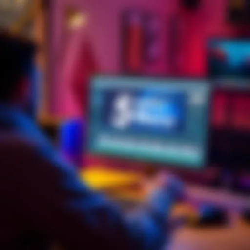 A person working on a computer screen displaying the Wan2.1 i2v interface while editing a short video.