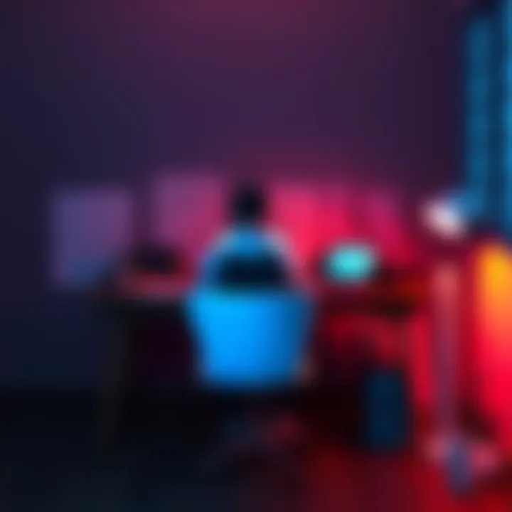 A person sitting at a desk surrounded by sketches and a laptop, brainstorming ideas after completing Houdini courses