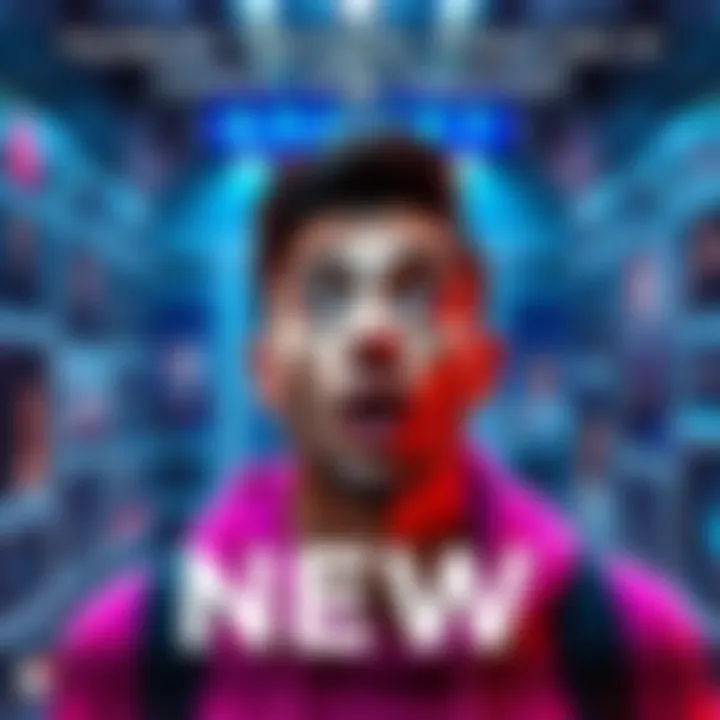 A person looking surprised as their video content is turned into AI-generated images on Facebook