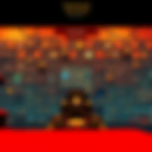 A player frustrated with Crimson Desert's inventory issues and controls, showing a cluttered screen filled with items and quest markers