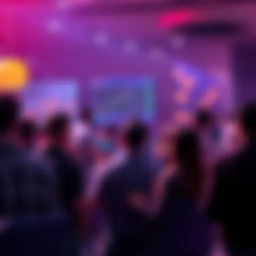 A group of people discussing their concerns about GPT and AI technology at a forum.