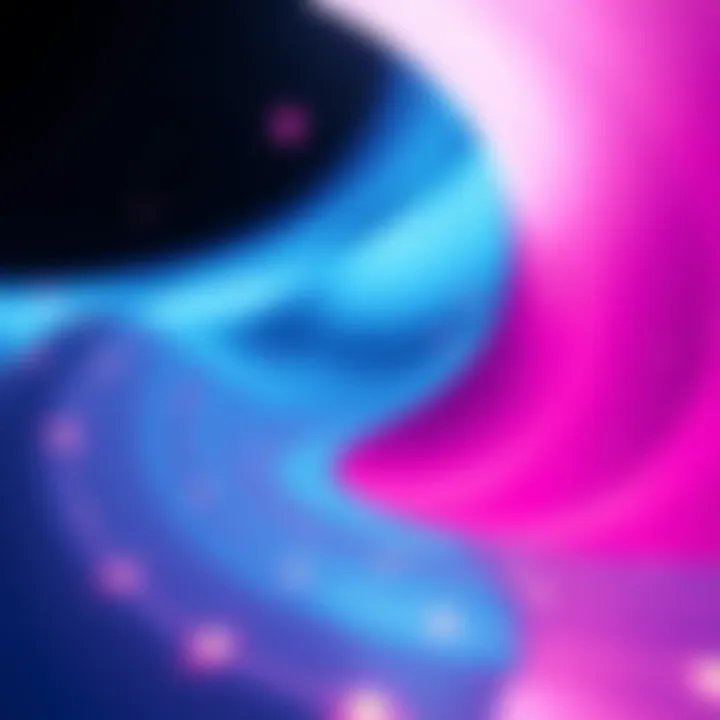 A visual representation of curve curvature calculation using Geometry Nodes, showing the smooth movement of objects along a curve.