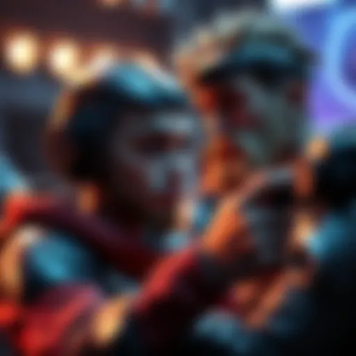 A digital artist creating a custom 3D character model in Unreal Engine, focusing on character details and rigging for animation