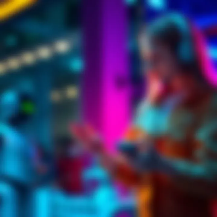 A customer engaging with a chatbot on a smartphone, illustrating enhanced communication with support representatives.