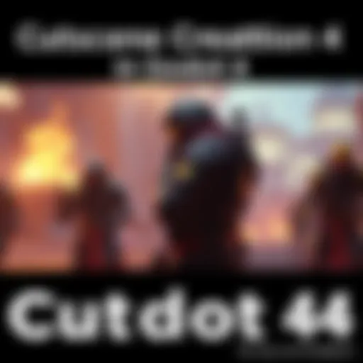 A scene from a game cutscene created in Godot 4, showcasing character dialogue and action.