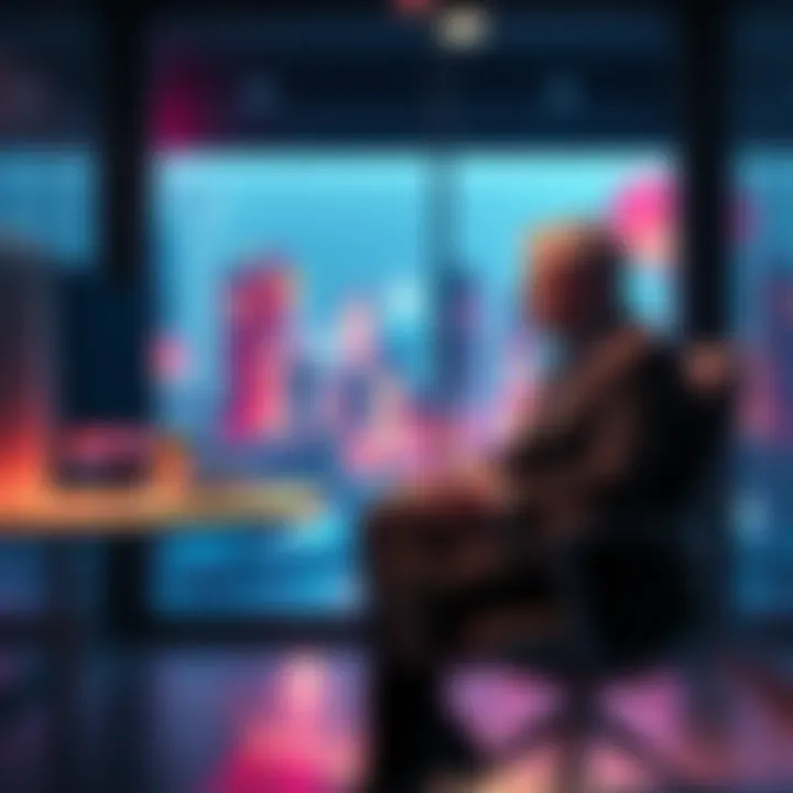 Daniel Kokotajlo sitting in an office, talking about AI technology and its future impact