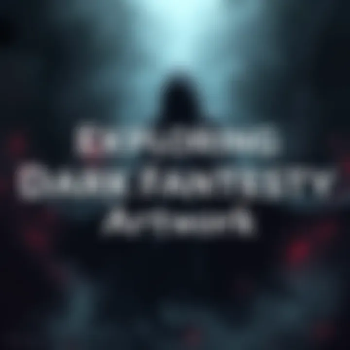 A dark and moody painting showcasing a figure shrouded in shadows, with highlights emphasizing the textures and contrasts in the scene.