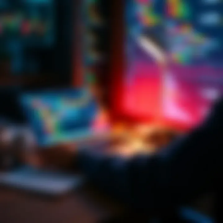 A person studying for a data science interview with a laptop, notes, and SQL queries visible