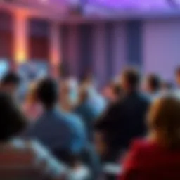 Participants engaged in a heated discussion about mental health issues at a public forum.