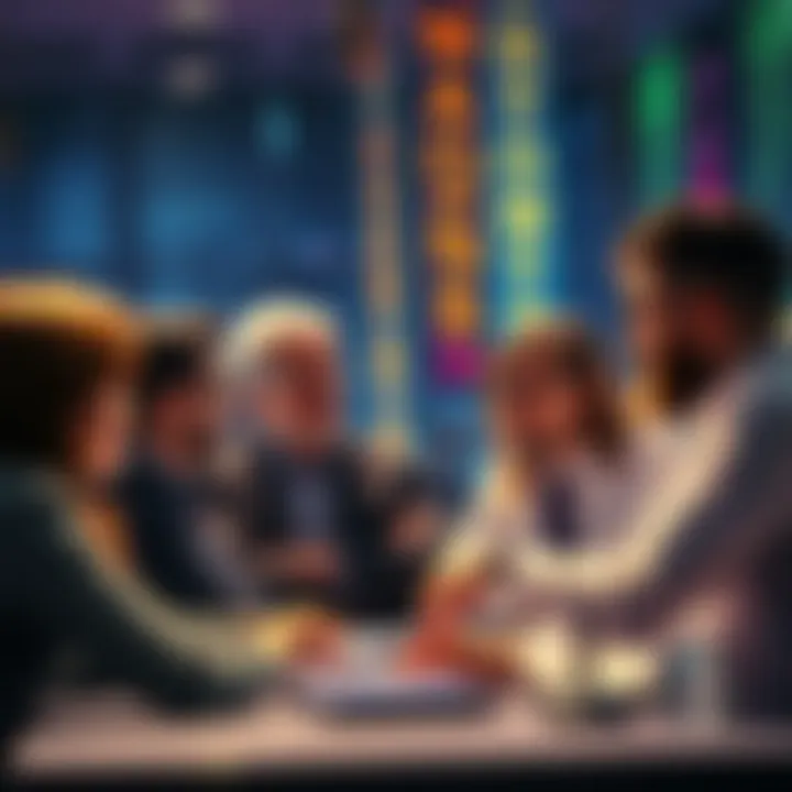 Group of people discussing concerns about Google's TurboQuant paper and its implications for research