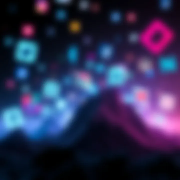 A visual representation of Meta's decline with fading social media icons and rising new platform logos in the background.